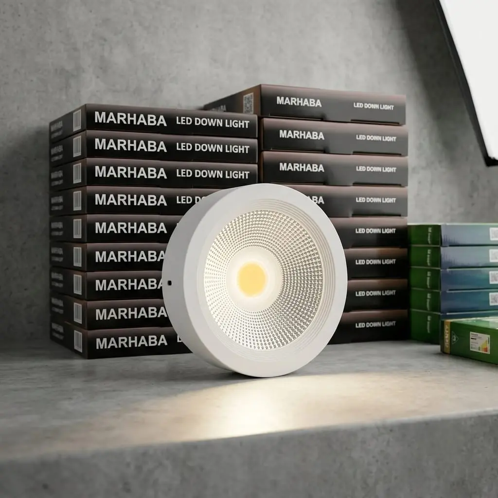 8-Inch Surface-Mounted Outdoor COB Downlight