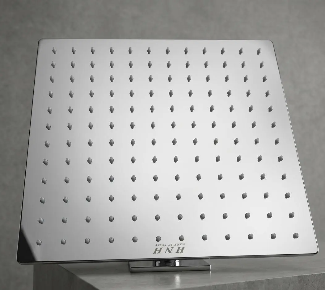 سماعة دش مطري مربع كروم -SRS30C- HNH -40*40