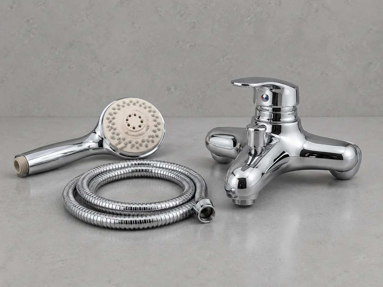 K&B Chrome Shower Mixer 2813A20C