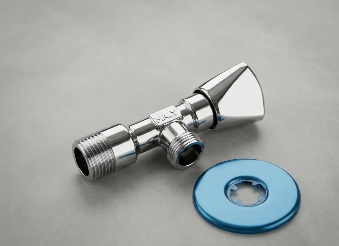 DueGi Italian Chrome Angle Valve