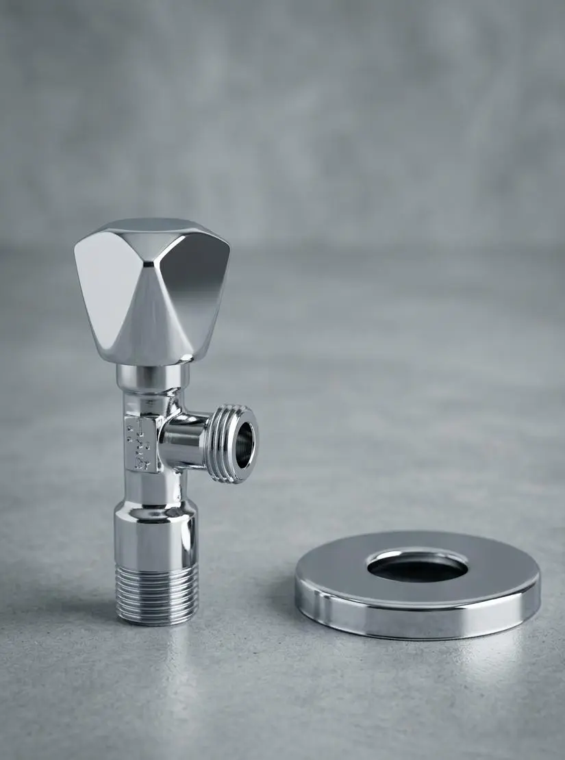 Hesanit Chrome Angle Valve